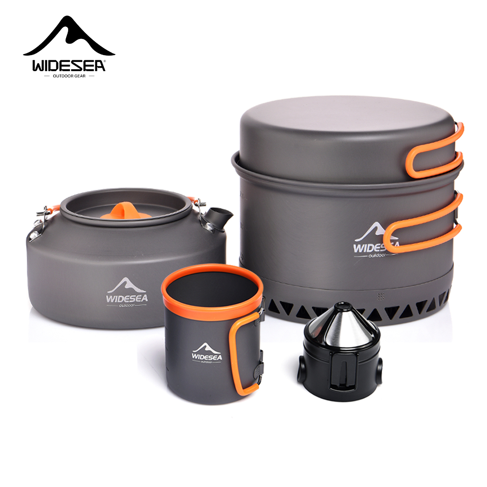 Camping Cooking Accessories - キャンプ食器アウトドア調理器具セットポット観光ケトルコーヒーカップフィルテキッチン用品ギア器具ハイキングピクニック旅行
