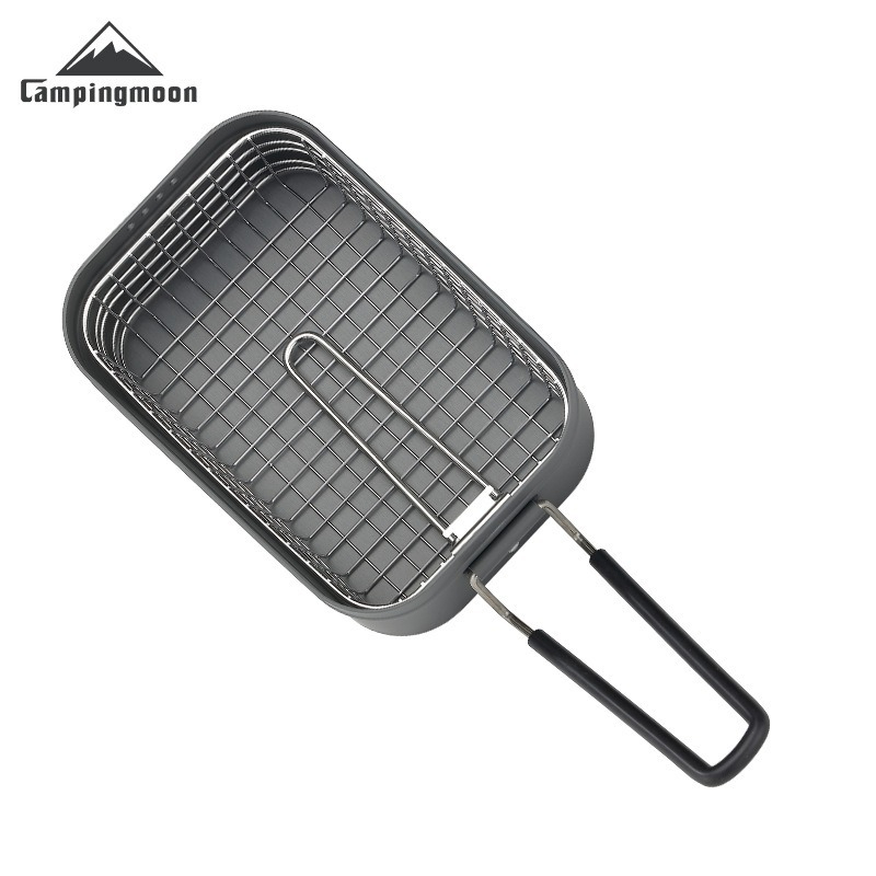 Camping Cooking Box - CAMPINGMOON S-1218 アウトドア キャンプ 折りたたみ式 ステンレス製