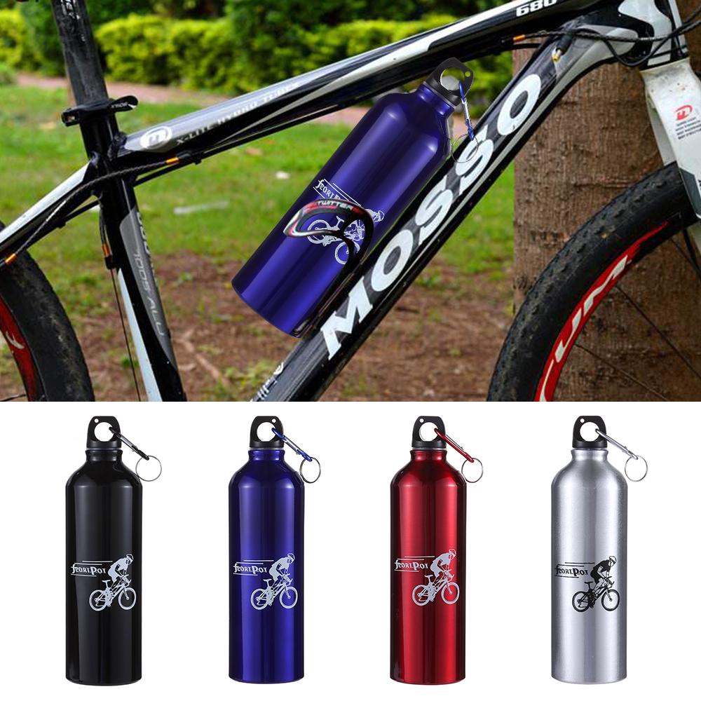 Camping Cooking Pot Stainless Steel - 750ML 漏れ防止キャンプ自転車ウォーターボトルスポーツボトルスポーツカップドリンクジャグ