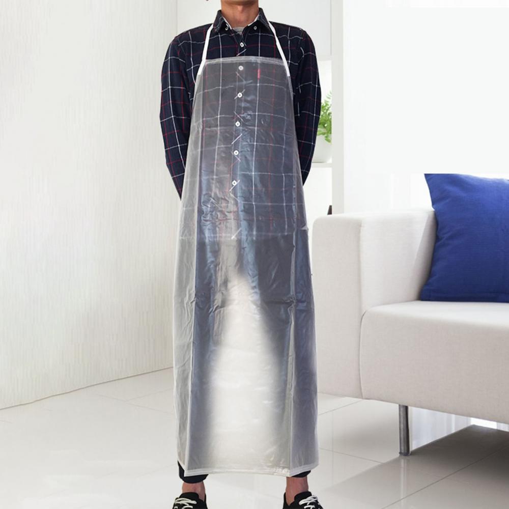 Camping Cooking Apron - 透明なPVC防水スリッパ,キッチン,レストラン,家庭,男性と女性のためのキッチンアクセサリー