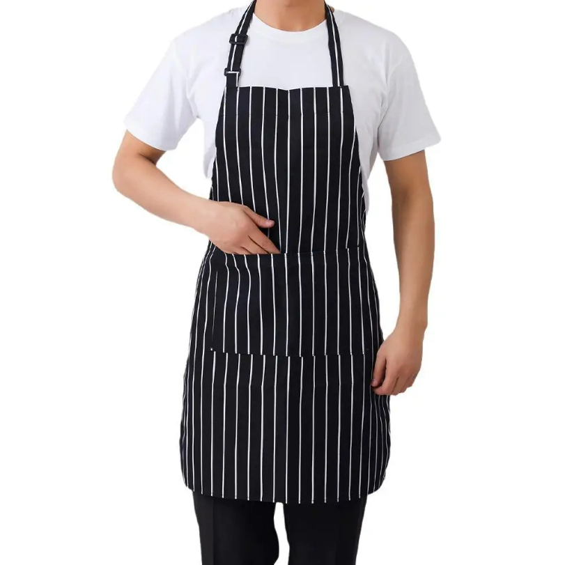 キッチン調理エプロンシェフホルターネックエプロン2つのポケッ - Camping Cooking Apron のレビューと価格