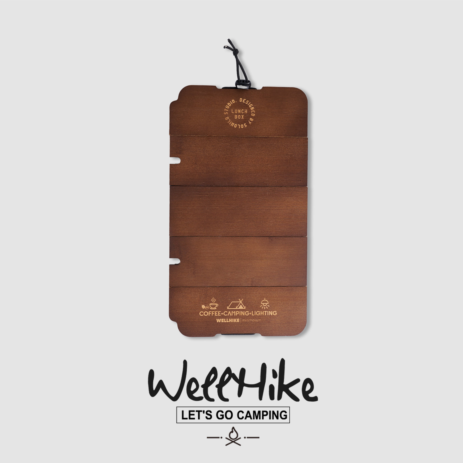 WELLHIKE ランチボックス 5 つ折り木製ボードテクス - Camping Cooking Box のレビューと価格