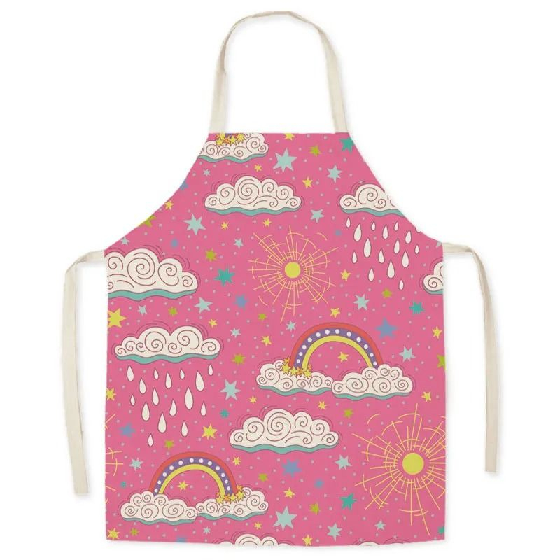 夏虹太陽抽象パターンエプロン大人ノースリーブキッチン男性と女 - Camping Cooking Apron のレビューと価格