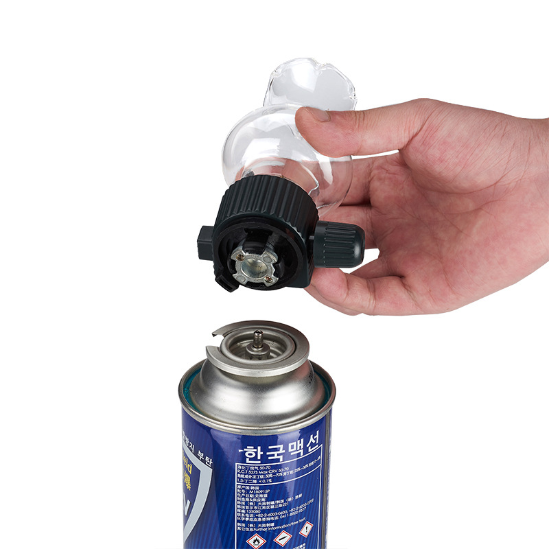 カードストーブ ガスシリンダー ヘッドライト クリエイティブ - Camping Cooking Jet のレビューと価格