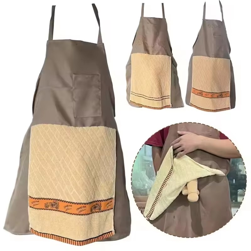 ホットシェフのいたずらエプロン、ポケット付きクリエイティブな - Camping Cooking Apron のレビューと価格