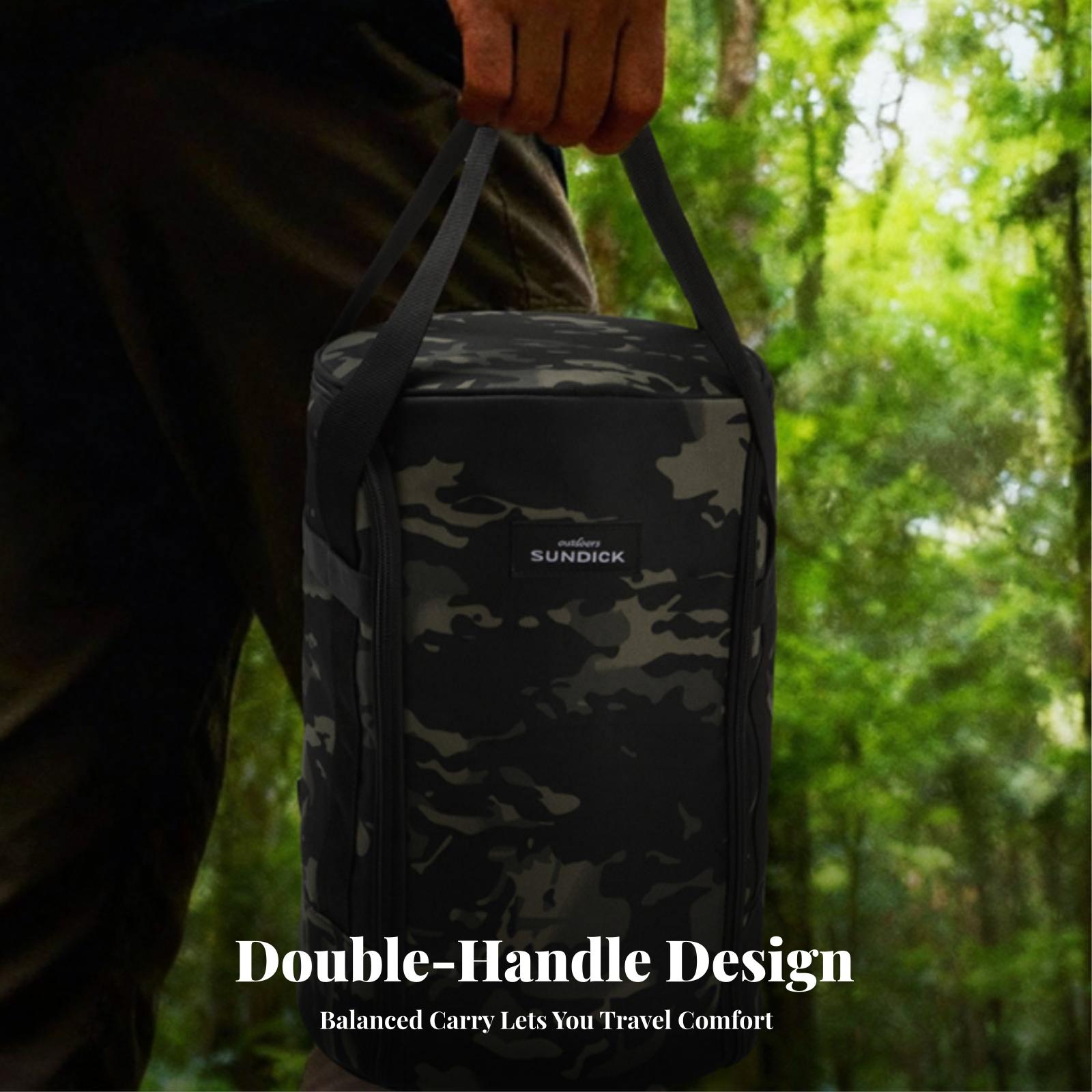 キャンプクッカー用キャリーバッグ（ハンドル付き）コンパクトな - Camping Cooking Handle のレビューと価格