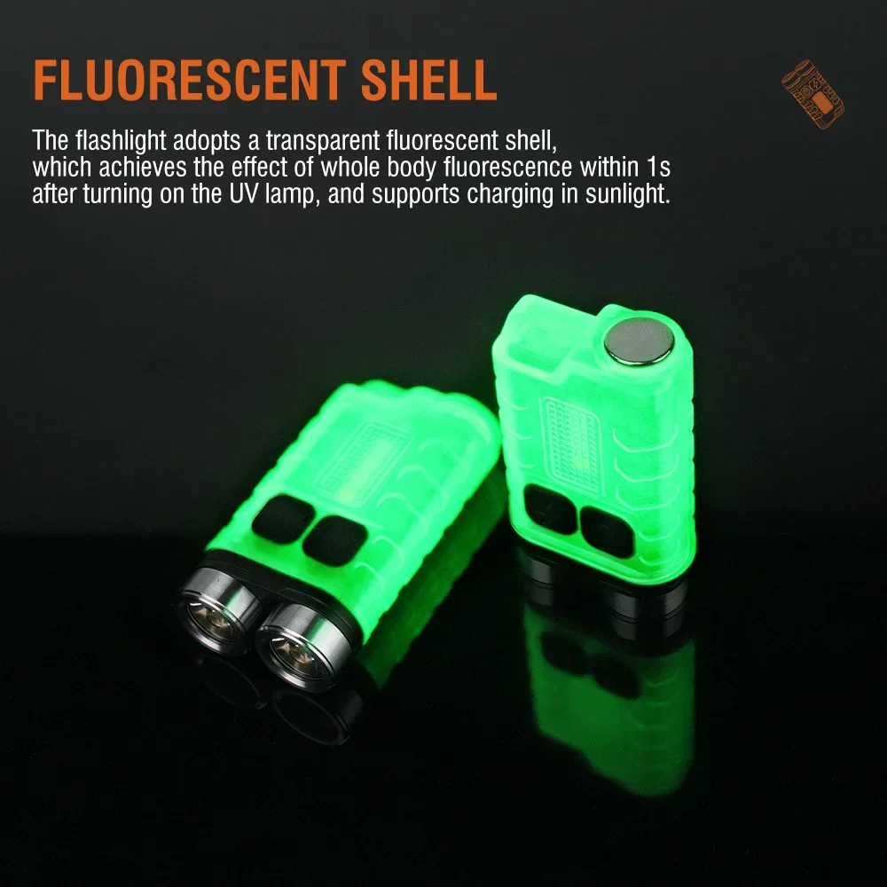 BORUiT V3 LED キーホルダー ポータブル 900 - Camping Cooking Fish のレビューと価格