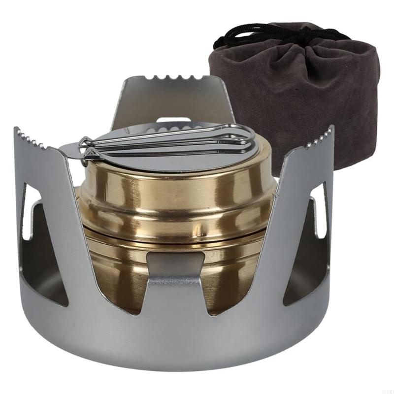 アウトドア食事加熱用ハイキングストーブセット、キャンプ一時停 - Camping No Cooking Meals のレビューと価格