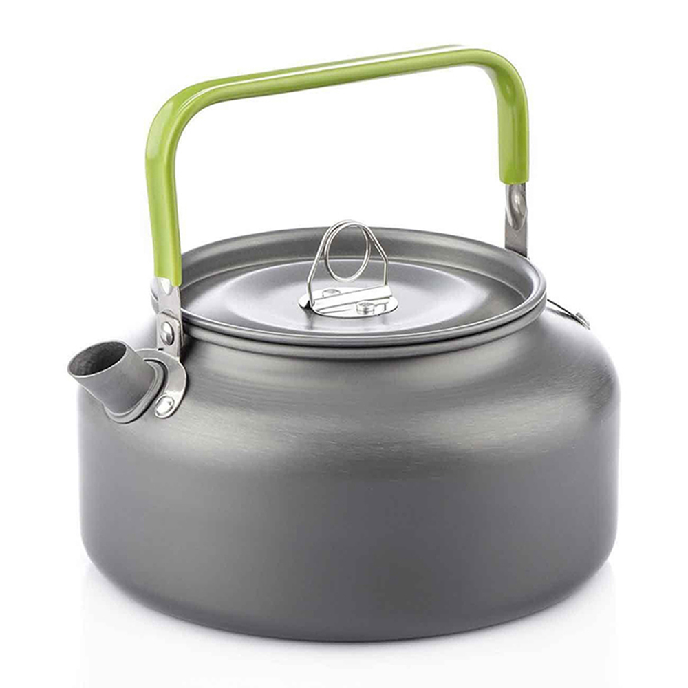 ポータブル屋外ウォーターケトルウォーターポットティーポットコ - Camping Cooking Kettle のレビューと価格