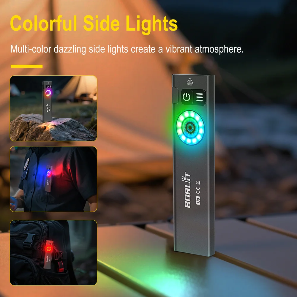 BORUiT U8 650LM EDC LED懐中電灯 タイ - Camping Cooking Fish のレビューと価格