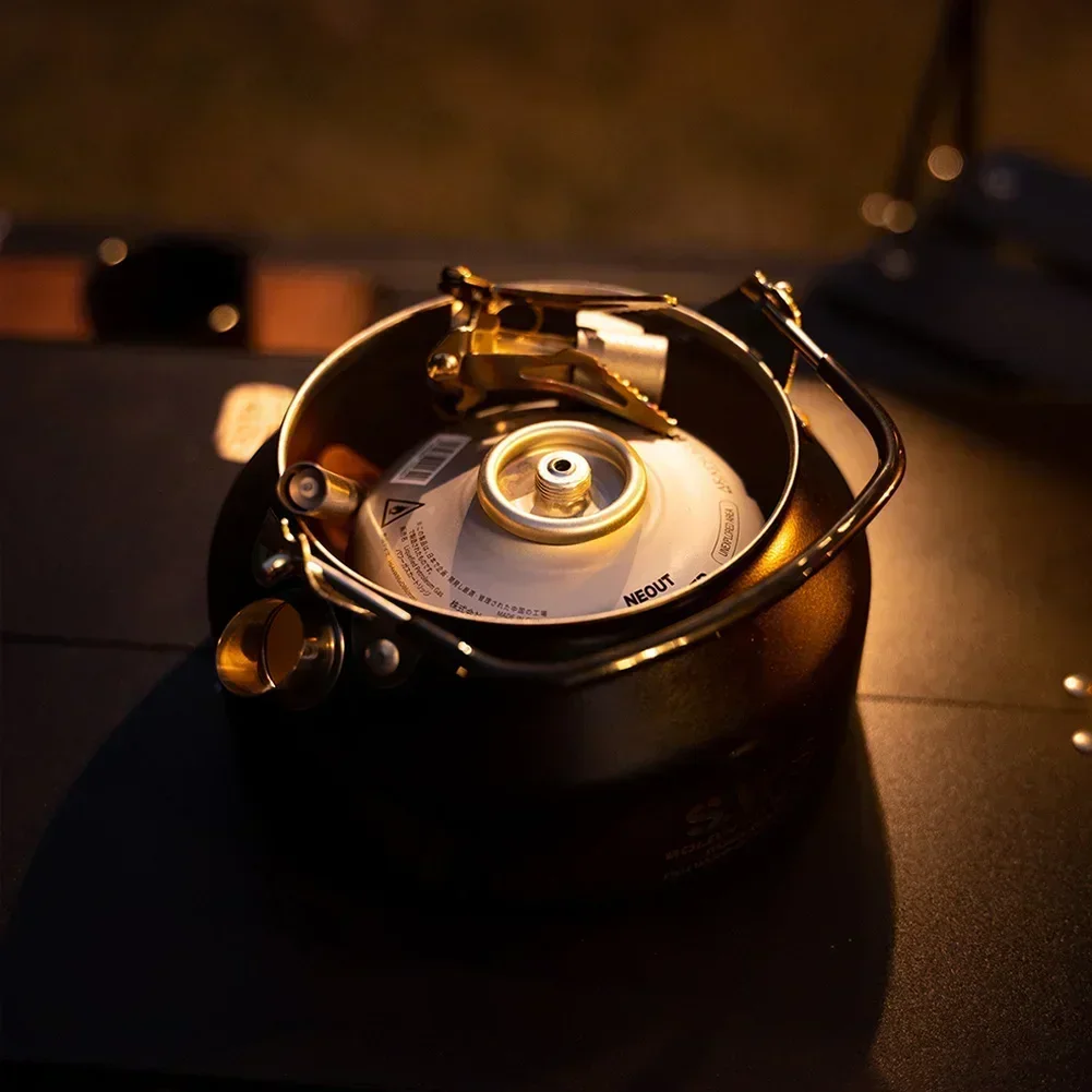 ステンレス鋼ケトル 0.8L ポータブル超軽量ハイキングケト - Camping Cooking Kettle のレビューと価格