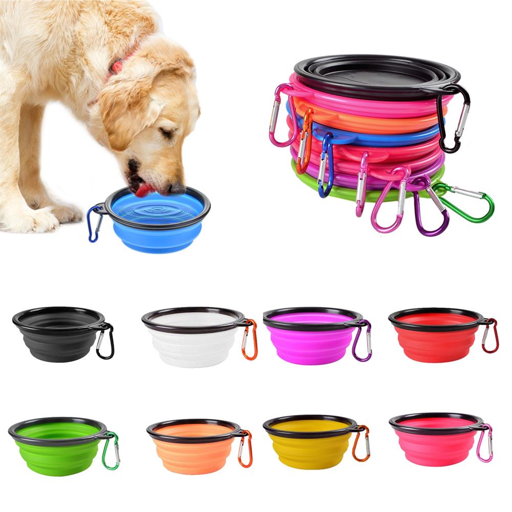 折りたたみ式ペット用シリコン製犬用フード・水飲みボウル、屋外 - Camping Cooking Tray のレビューと価格