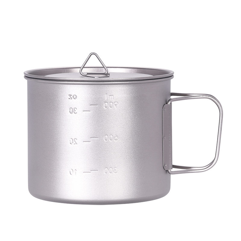 Tiartisan チタン 1.1L キャンプポット アウト - Camping Cooking Pot With Lid のレビューと価格
