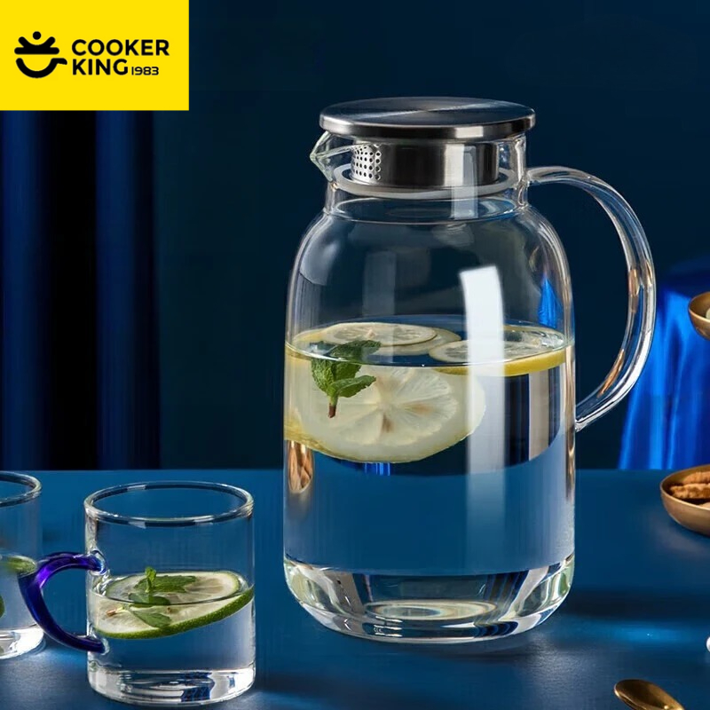 クッカーキング 1.8/2.5L ガラスケトル 高ホウケイ酸 - Camping Cooking Kettle のレビューと価格