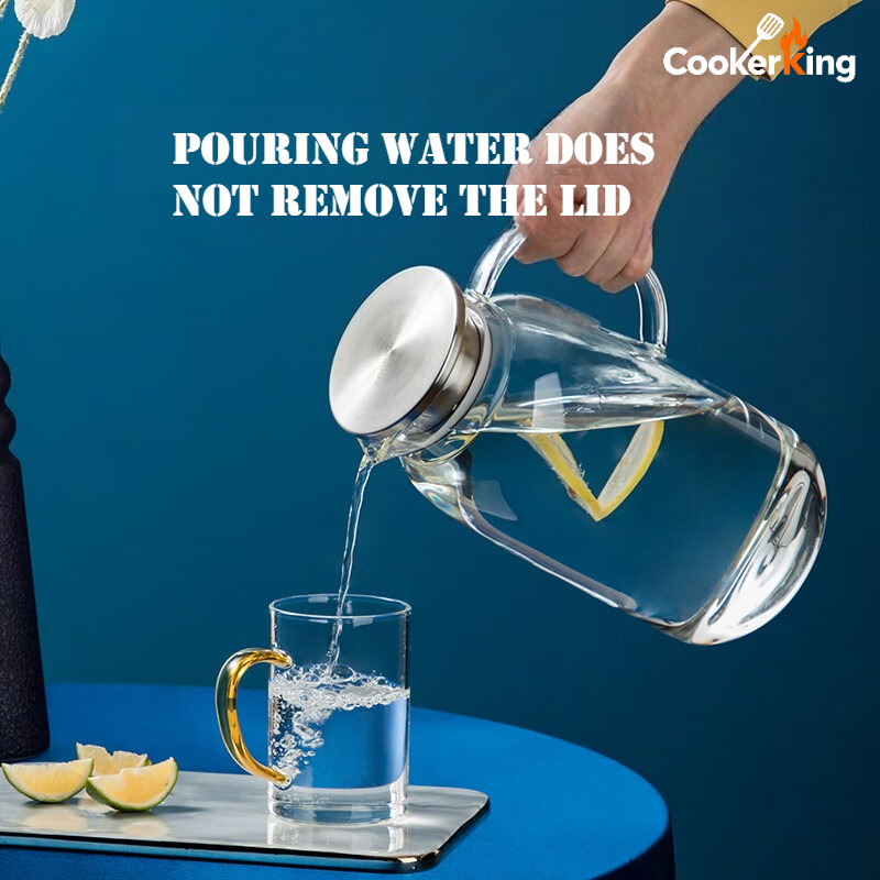 クッカーキング 1.8/2.5L ガラスケトル 高ホウケイ酸 - Camping Cooking Kettle のレビューと価格