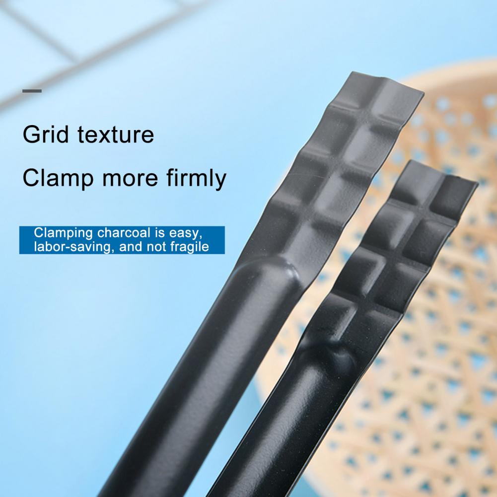 28 センチメートルバーベキュー炭トング人間工学に基づいた耐 - Camping Cooking Handle のレビューと価格