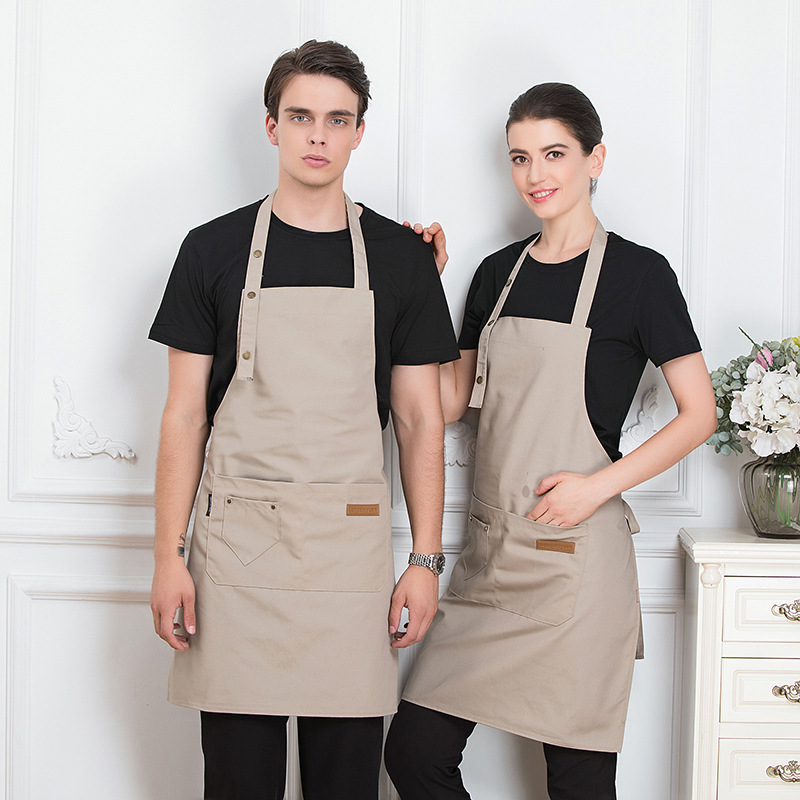 カスタムブランドロゴ入りキッチンエプロン 女性男性シェフ作業 - Camping Cooking Apron のレビューと価格