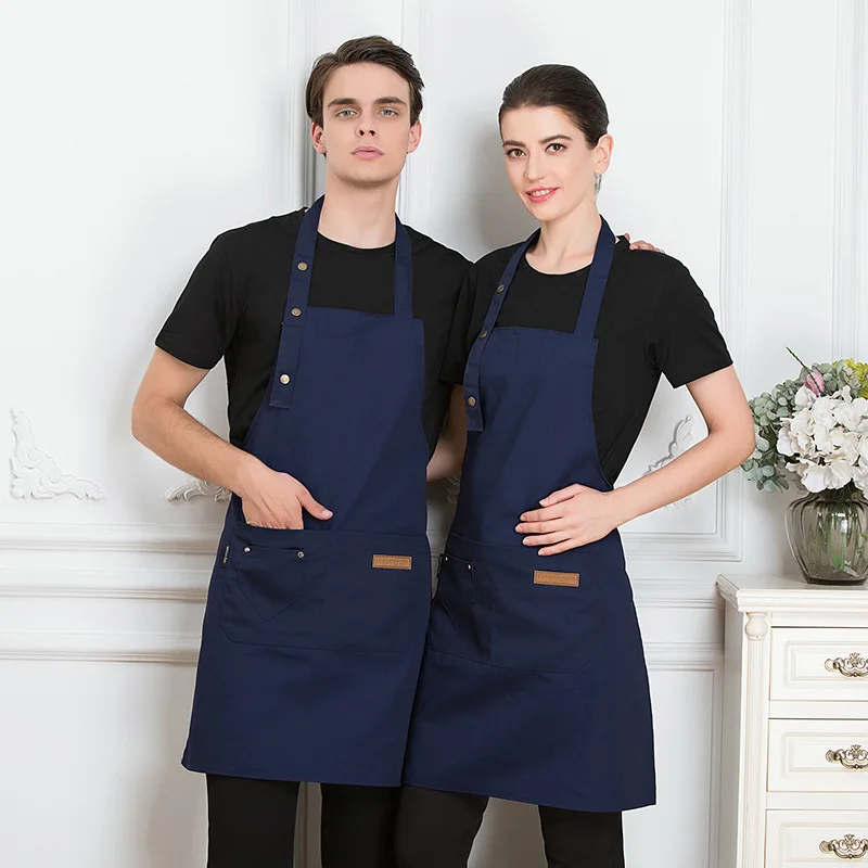 カスタムブランドロゴ入りキッチンエプロン 女性男性シェフ作業 - Camping Cooking Apron のレビューと価格