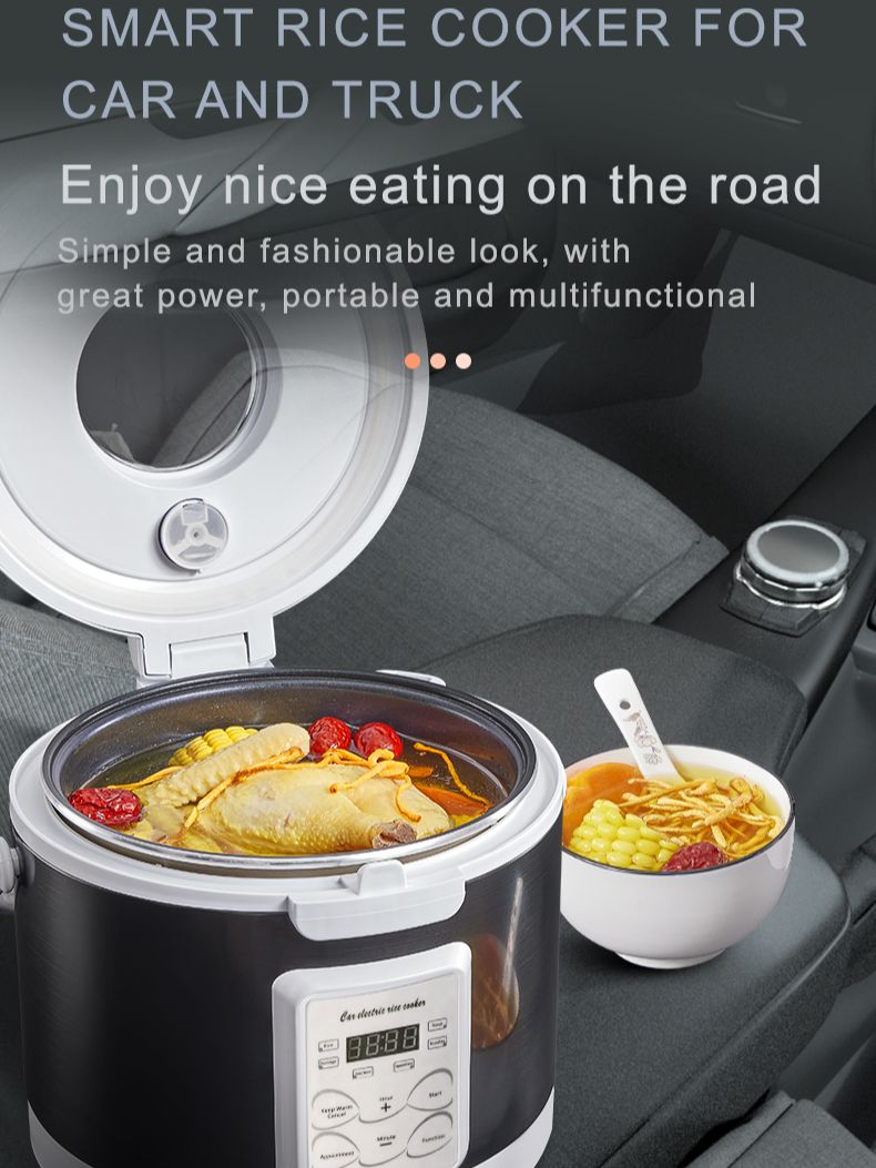 24V炊飯器トラック用スープスチーマー加熱式ランチボックスミ - Camping No Cooking Meals のレビューと価格