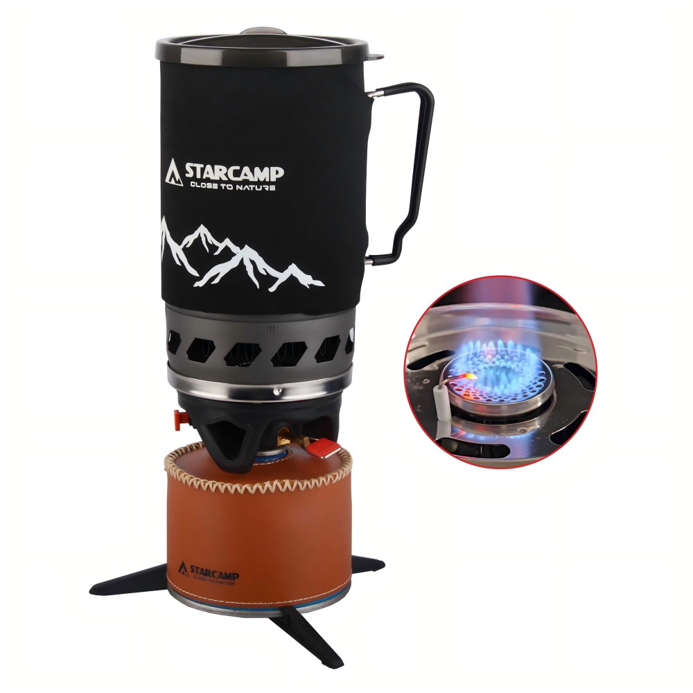 STARCAMP 1400 ミリリットル屋外 Fastboi - Camping Cooking Jet のレビューと価格