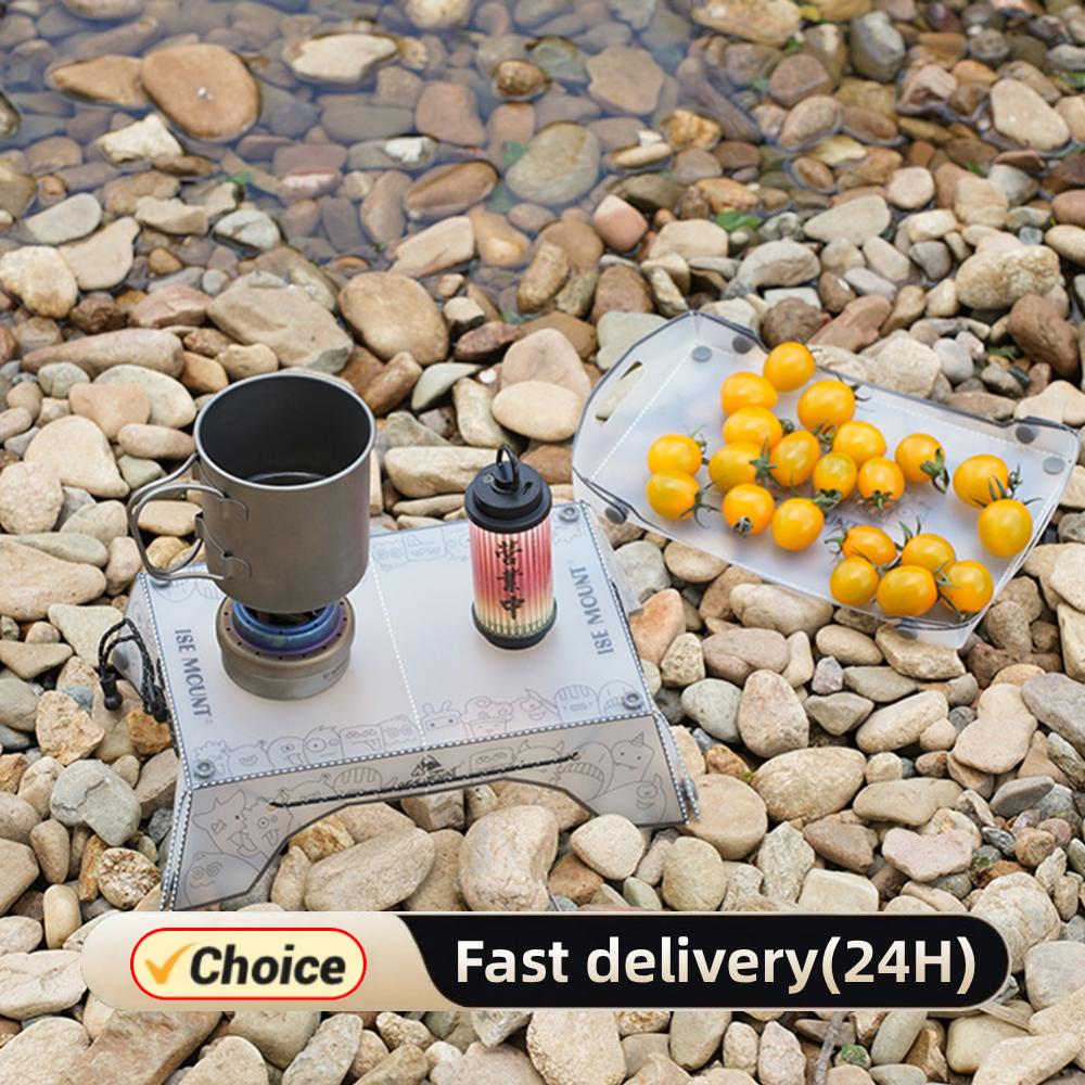 ポータブル折りたたみミニキャンプテーブル超軽量屋外キャンプテ - Camping Cooking Tray のレビューと価格