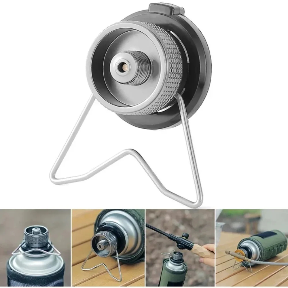 ブタンアダプター ブラケット付き 屋外用ブタンガス変換ジョイ - Camping Cooking Jet のレビューと価格