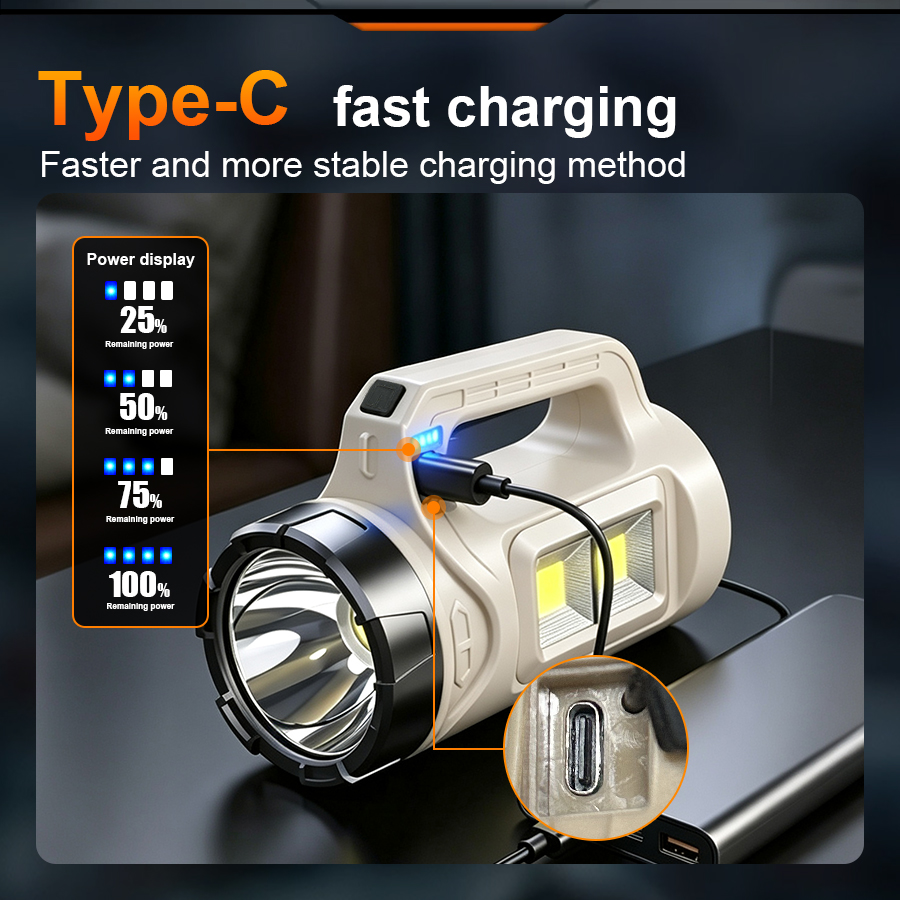 マルチシーンハンドヘルド LED トーチソーラー Type- - Camping Cooking Fish のレビューと価格