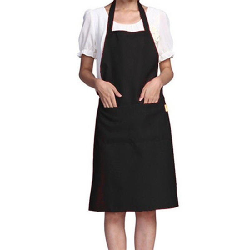 女性男性調理キッチンエプロン無地シェフウェイターコーヒーショ - Camping Cooking Apron のレビューと価格