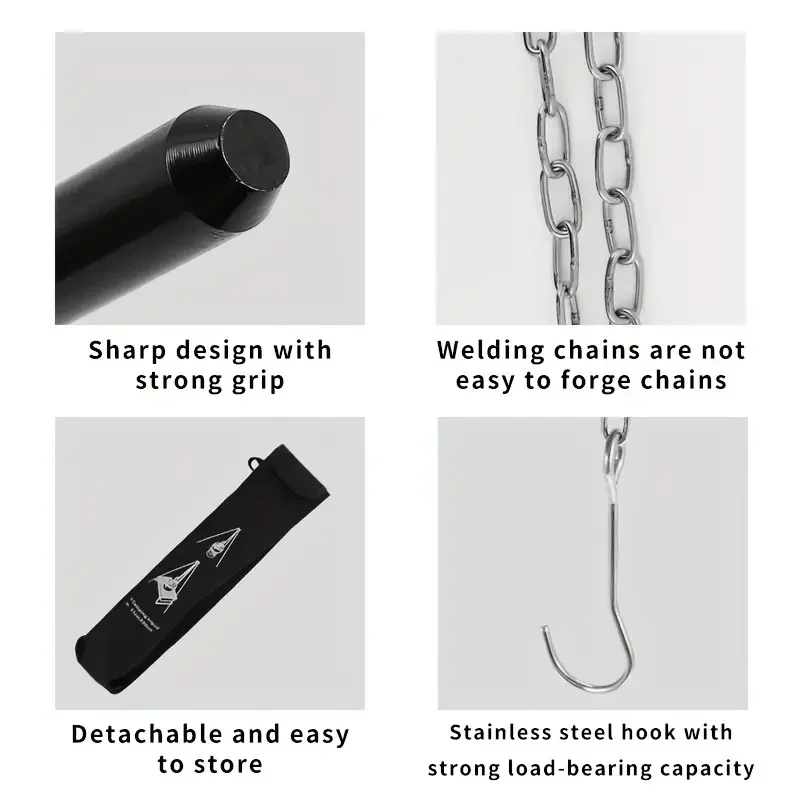 TRALOW ポータブル折りたたみ式キャンプファイヤー三脚ス - Camping Cooking Pot Tripod のレビューと価格