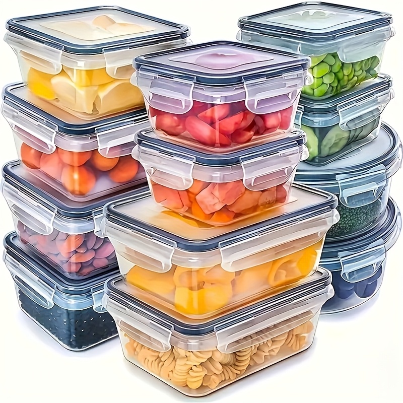 8個セットには、4つの容器と4つの蓋が含まれています。気密食 - Camping Cooking Box のレビューと価格