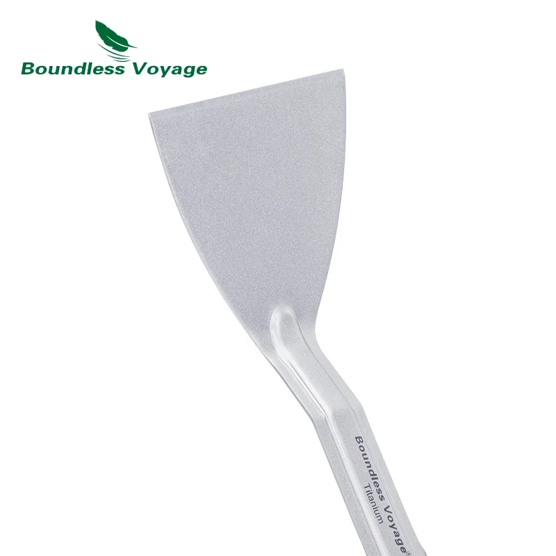 Boundless Voyage チタンスパチュラ フライパ - Camping Cooking Handle のレビューと価格