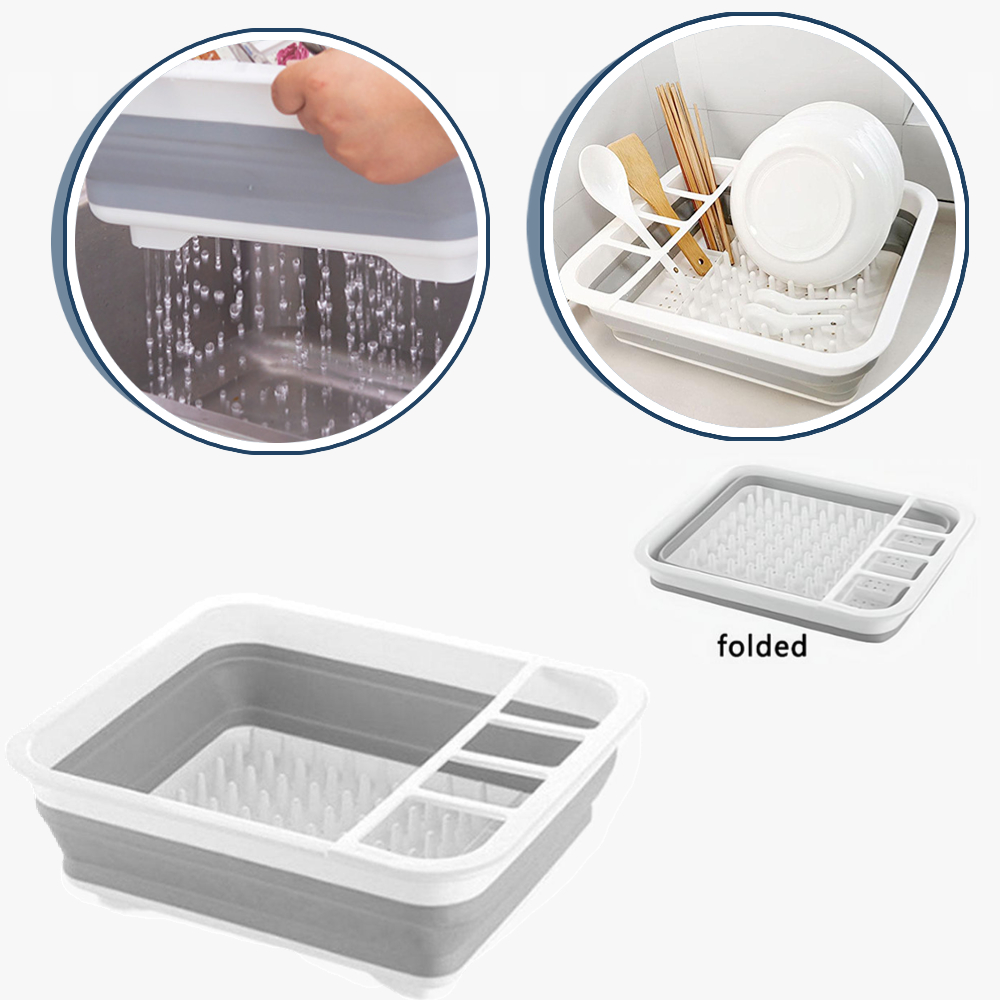 折りたたみ式食器乾燥ラック、食器整理棚、シンク乾燥ラック、ポ - Camping Cooking Tray のレビューと価格