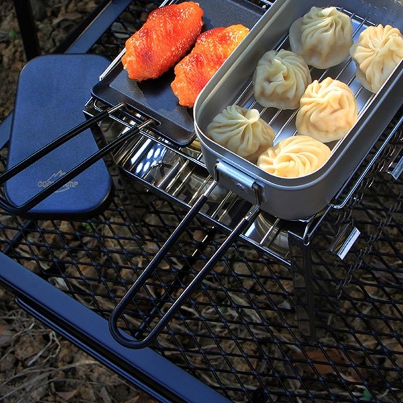 R6FE 壊れないアルミニウムポータブル調理器具セット傷つき - Camping No Cooking Meals のレビューと価格