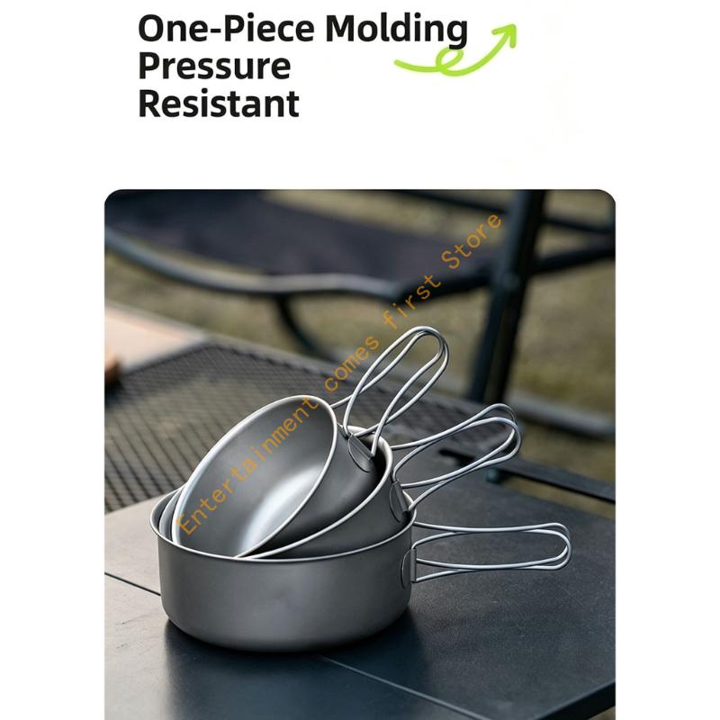 キャンプフードやトレイル用の金属ボディ付きバックパッキングボ - Camping No Cooking Meals のレビューと価格