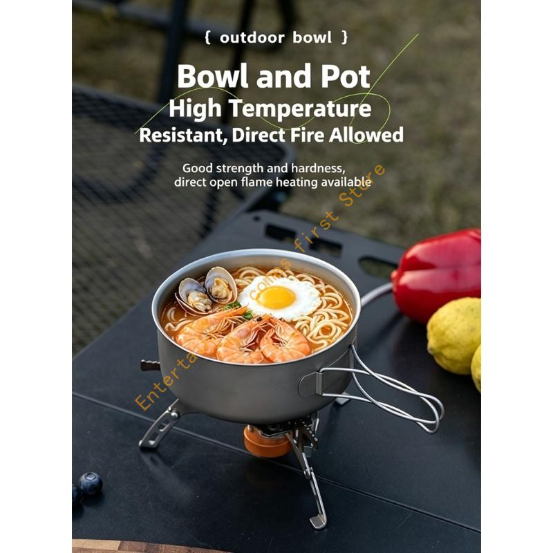 キャンプフードやトレイル用の金属ボディ付きバックパッキングボ - Camping No Cooking Meals のレビューと価格
