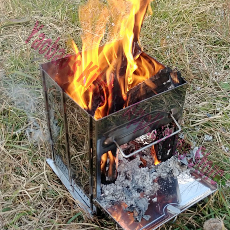 ウッドストーブ アウトドア キャンプ用品 分解可能なポータブ - Camping Cooking Accessories のレビューと価格