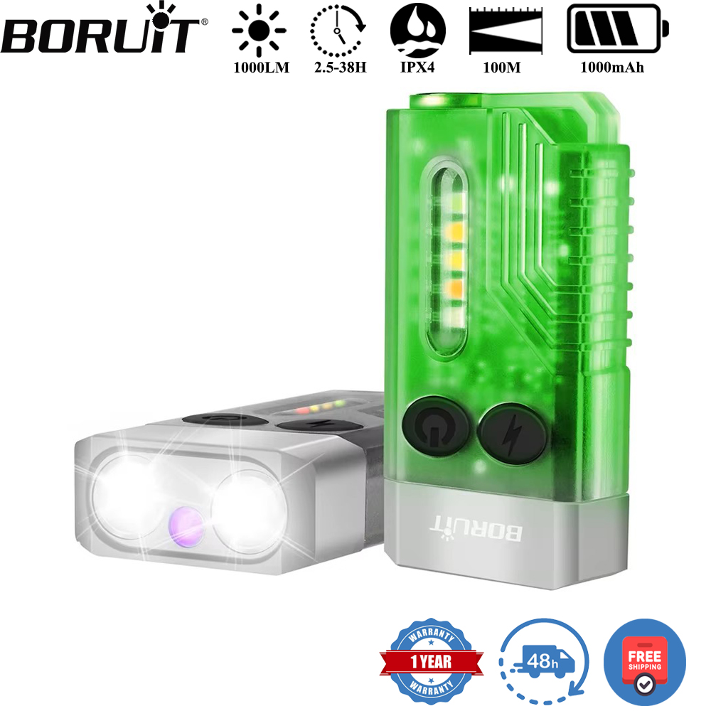 BORUiT V10 キーホルダー UV LED EDC 蛍 - Camping Cooking Fish のレビューと価格