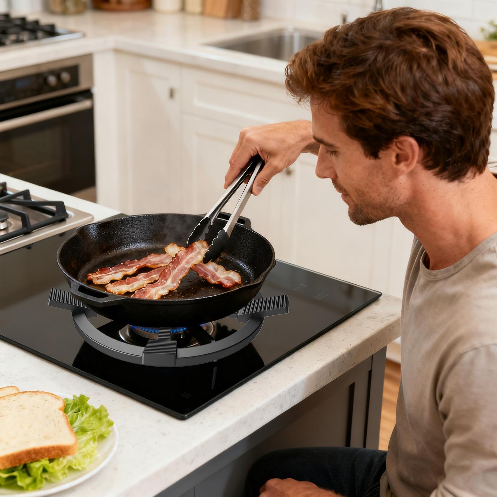 ストーブサポートリング 滑り止め爪 ストーブホルダー スタン - Camping No Cooking Meals のレビューと価格