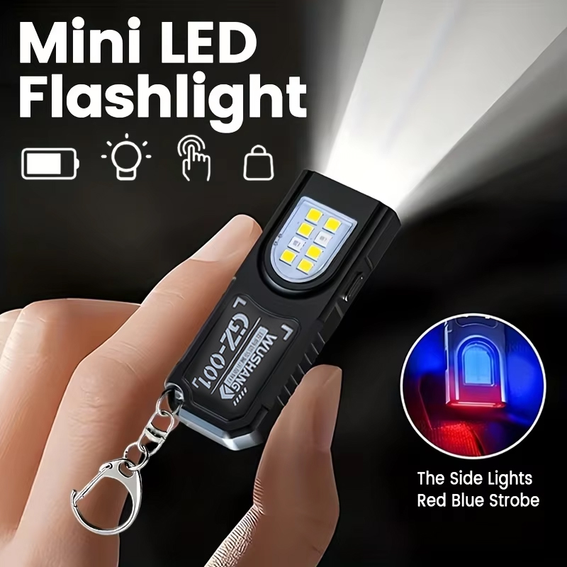 多機能キーホルダー懐中電灯 USB 充電式ミニ懐中電灯 CO - Camping Cooking Fish のレビューと価格