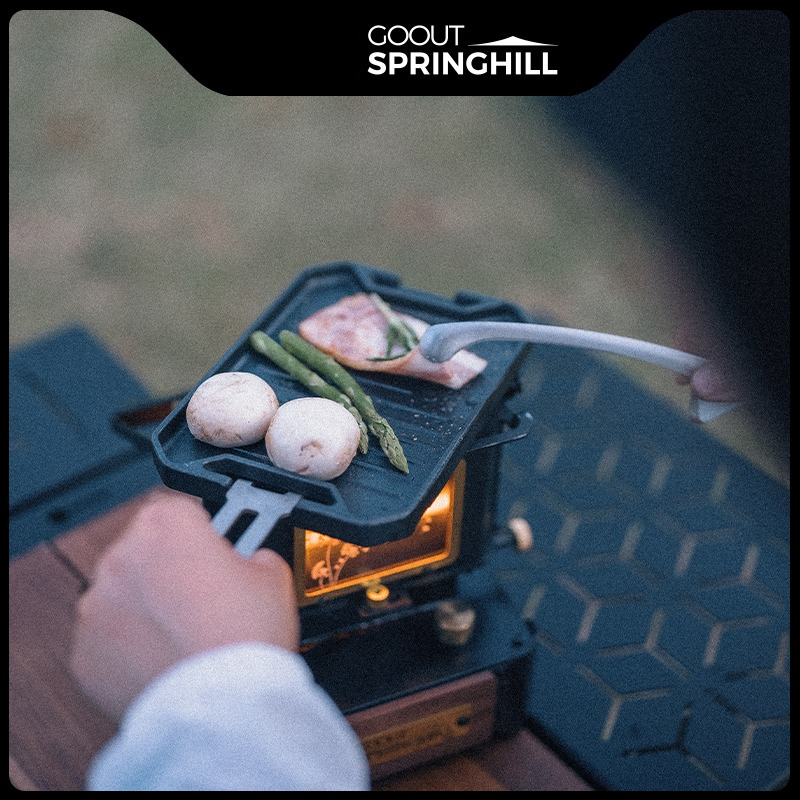 COOUT SPRINGHILL アウトドアミニグリルパン  - Camping Cooking Box のレビューと価格