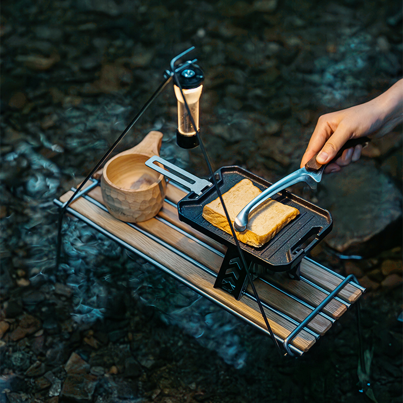 COOUT SPRINGHILL アウトドアミニグリルパン  - Camping Cooking Box のレビューと価格