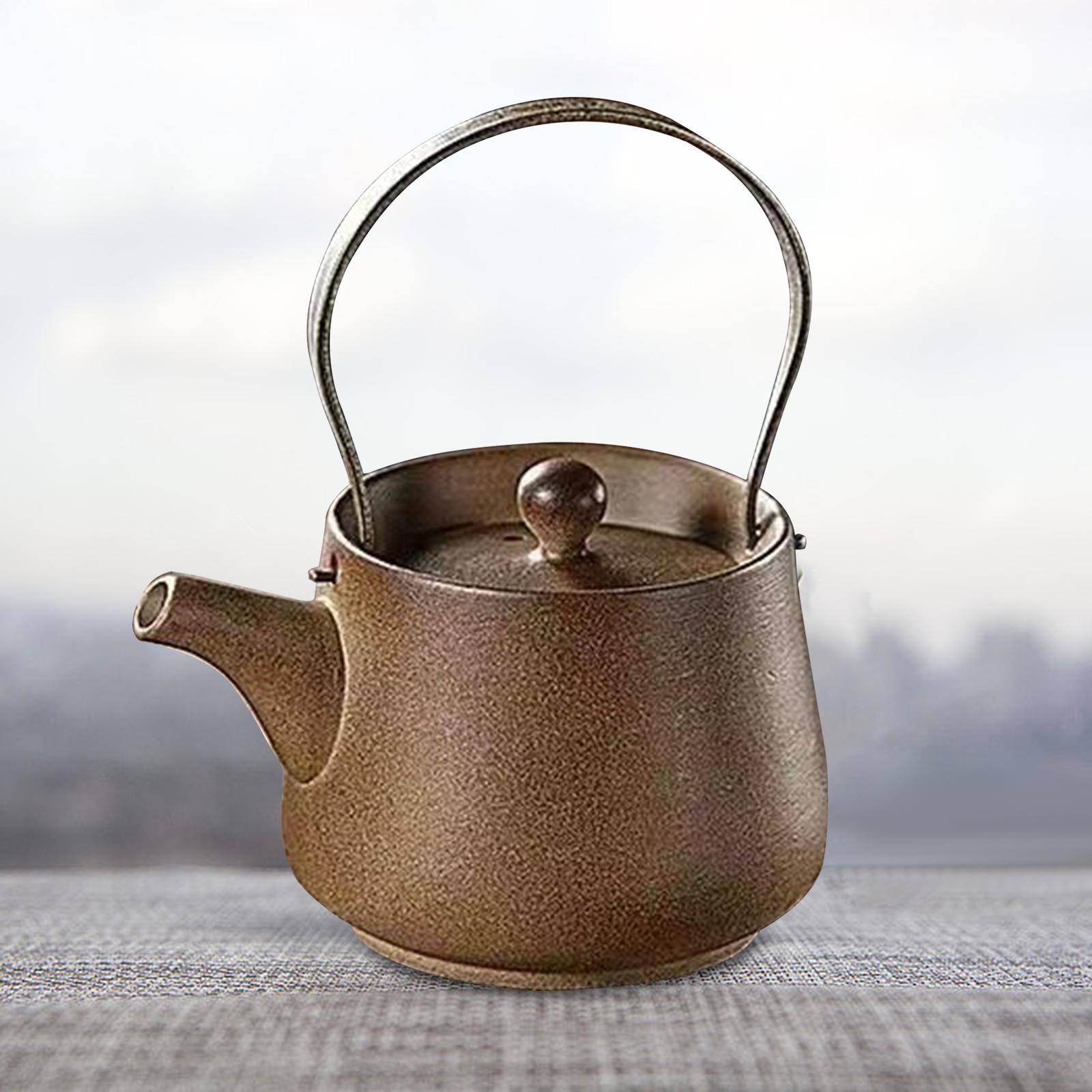 200 ミリリットルセラミックティーポット農家茶注入器ティー - Camping Cooking Kettle のレビューと価格