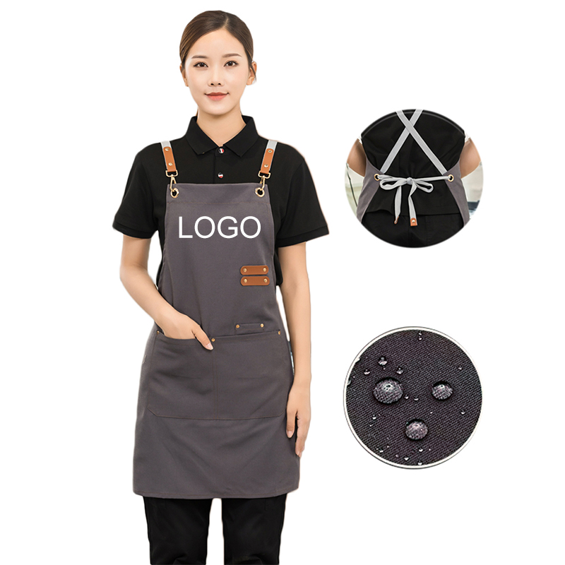 プロフェッショナル男性女性ワークエプロン防水コーヒーサーバー - Camping Cooking Apron のレビューと価格