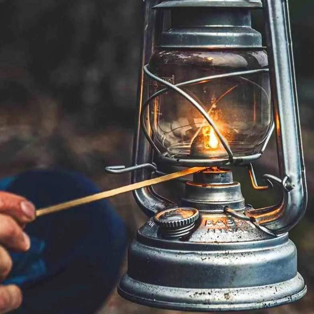 ハンドル付きキャンプ灯油ランプ、屋外雰囲気照明、テントランタ - Camping Cooking Accessories のレビューと価格