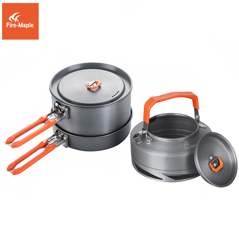 Fire Maple器具ハイキング調理セット熱交換器ポットパ - Campfire Cooking のレビューと価格