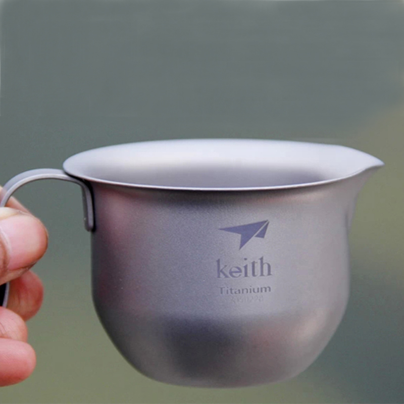 Leikeith-キャンプ用のポータブル屋外焦げ付き防止チタ - Camping Cooking Kettle のレビューと価格