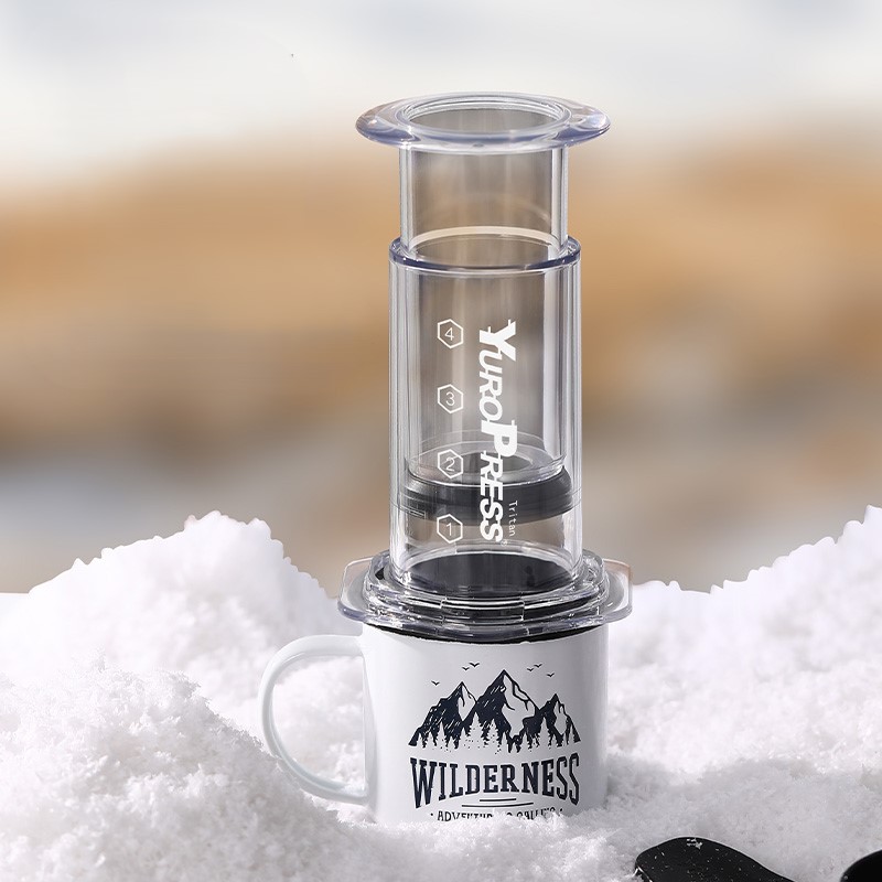 ユーロプレス ポータブル エスプレッソコーヒーメーカー エア - Camping Cooking Accessories のレビューと価格