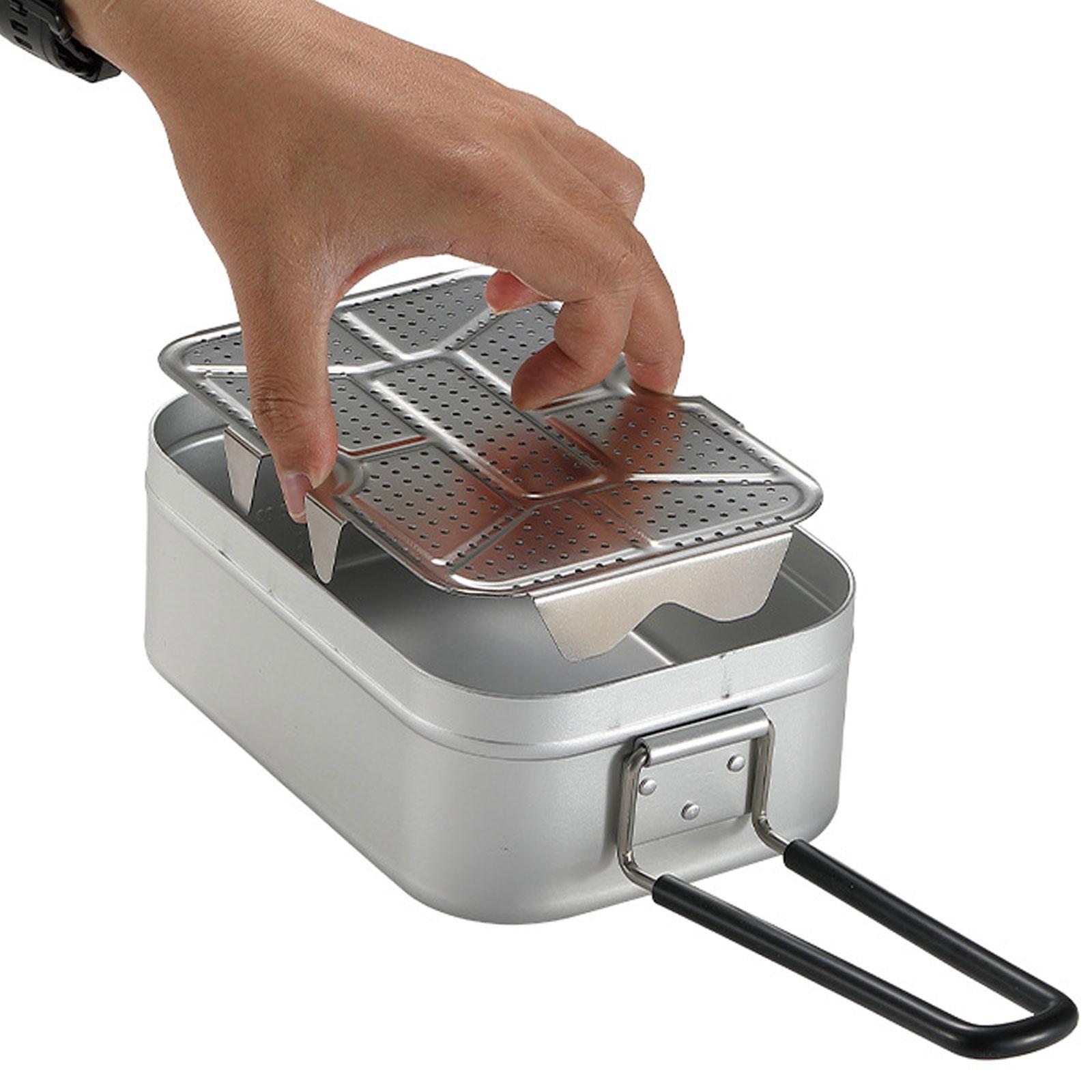 キャンプ用蒸し器 ステンレス製 メスティン 蒸しラック アウ - Camping Cooking Box のレビューと価格