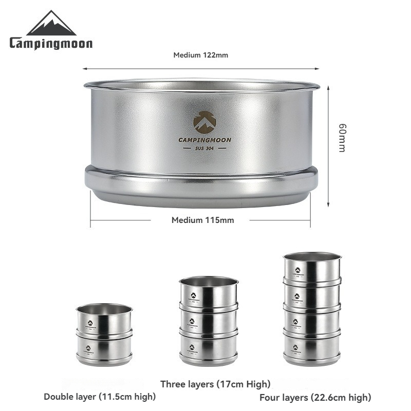 CAMPINGMOON Portatle アウトドア キャン - Camping Cooking Tray のレビューと価格